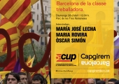 Diumenge 26 crida per una Barcelona de la classe treballadora a les Tres Xemeneies